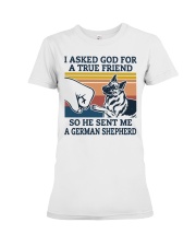 true friend German Shepherd Premium Fit Ladies Tee thumbnail