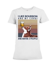 Bourbon and Corgi Premium Fit Ladies Tee thumbnail