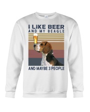 Beer and Beagles hp Crewneck Sweatshirt thumbnail