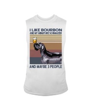 Bourbon and Miniature Schnauzer Sleeveless Tee thumbnail