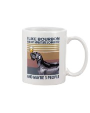 Bourbon and Miniature Schnauzer Mug thumbnail