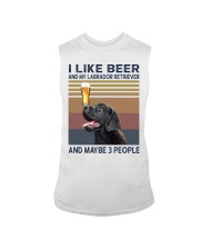 beer and Black Labrador Sleeveless Tee thumbnail