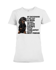 My Dachshund Premium Fit Ladies Tee thumbnail