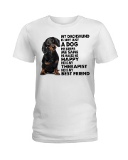 My Dachshund Ladies T-Shirt thumbnail