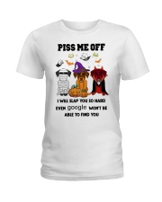 PISS ME OFF Doberman Pinscher Ladies T-Shirt thumbnail