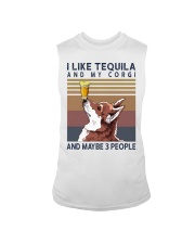 Tequila and Corgi Sleeveless Tee thumbnail