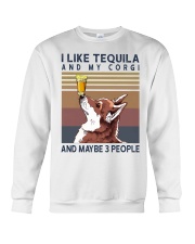 Tequila and Corgi Crewneck Sweatshirt thumbnail