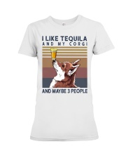 Tequila and Corgi Premium Fit Ladies Tee thumbnail