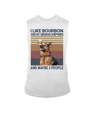 Bourbon and German Shepherd Sleeveless Tee thumbnail