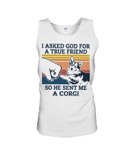 true friend CORGI Unisex Tank thumbnail