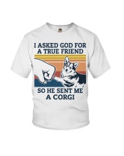 true friend CORGI Youth T-Shirt thumbnail
