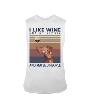 Wine and Vizsla Sleeveless Tee thumbnail