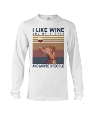 Wine and Vizsla Long Sleeve Tee thumbnail