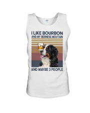 Bourbon and Bernese Moutain Unisex Tank thumbnail