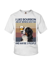 Bourbon and Bernese Moutain Youth T-Shirt thumbnail