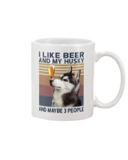 Beer and husky Mug thumbnail