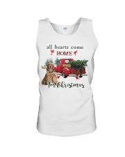 Golden Retriever Christmas Unisex Tank thumbnail