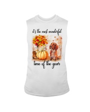 Dachshunds love fall Sleeveless Tee thumbnail