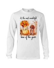Dachshunds love fall Long Sleeve Tee thumbnail