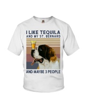 Tequila and Saint Bernard Youth T-Shirt thumbnail