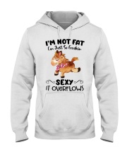 I m not fat sexy-Horse Hooded Sweatshirt thumbnail