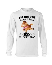 I m not fat sexy-Horse Long Sleeve Tee thumbnail