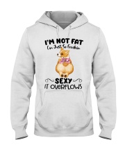 I m not fat - sexy corgi Hooded Sweatshirt thumbnail