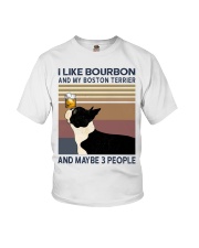 Bourbon and Boston Terrier Youth T-Shirt thumbnail