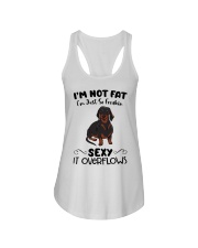 I m not fat sexy Dachshund Ladies Flowy Tank thumbnail