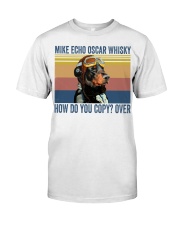 Doberman Pinscher Mike Echo Premium Fit Mens Tee thumbnail