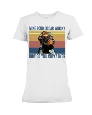 Doberman Pinscher Mike Echo Premium Fit Ladies Tee thumbnail