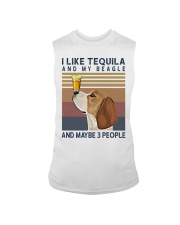 Tequila and Beagle Sleeveless Tee thumbnail