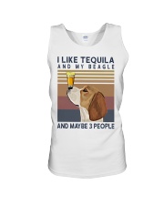 Tequila and Beagle Unisex Tank thumbnail