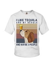 Tequila and Beagle Youth T-Shirt thumbnail