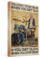 DRUM - DON'T GET OLD 16x24 Gallery Wrapped Canvas Prints front
