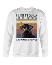 Tequila and Chihuahua kp Crewneck Sweatshirt thumbnail