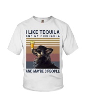 Tequila and Chihuahua kp Youth T-Shirt thumbnail