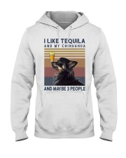 Tequila and Chihuahua kp Hooded Sweatshirt thumbnail