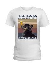 Tequila and Chihuahua kp Ladies T-Shirt thumbnail