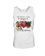 St Bernard Christmas Unisex Tank thumbnail