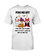 PISS ME OFF CORGI Premium Fit Mens Tee thumbnail