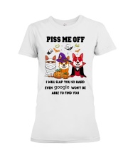 PISS ME OFF CORGI Premium Fit Ladies Tee thumbnail