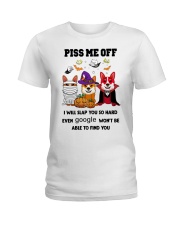 PISS ME OFF CORGI Ladies T-Shirt thumbnail
