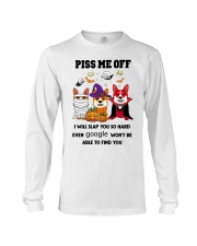 PISS ME OFF CORGI Long Sleeve Tee thumbnail
