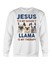 JESUS LLAMA Crewneck Sweatshirt thumbnail