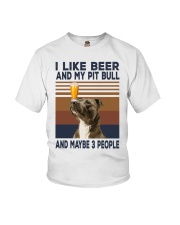 Beer and Pitbulls Youth T-Shirt thumbnail