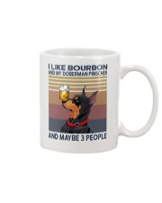 Bourbon and Doberman Pinscher Mug thumbnail