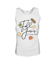 fall for jesus Unisex Tank thumbnail