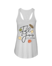 fall for jesus Ladies Flowy Tank thumbnail