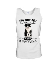 I m not fat sexy Collie Unisex Tank thumbnail